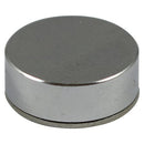 TIMCO Screws 12mm TIMCO Threaded Screw Caps Solid Brass Polished Chrome