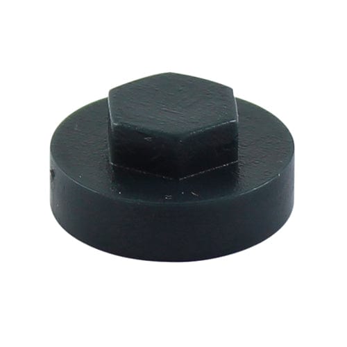 TIMCO Screws 16mm TIMCO Hex Head Cover Caps Anthracite