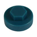 TIMCO Screws 16mm TIMCO Hex Head Cover Caps Ocean Blue