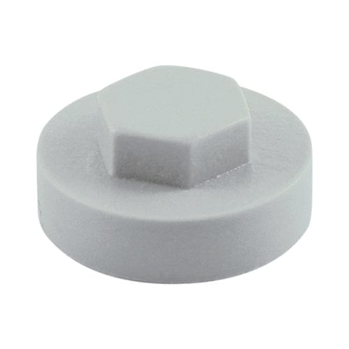 TIMCO Screws 16mm TIMCO Hex Head Cover Caps Oyster