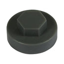 TIMCO Screws 16mm TIMCO Hex Head Cover Caps Slate Grey