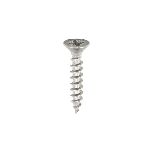 TIMCO Screws 3.0 x 12 TIMCO Classic Multi-Purpose Countersunk A2 Stainless Steel Woodcrews