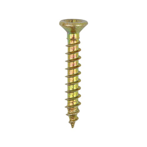 TIMCO Screws 3.0 x 20 TIMCO Classic Multi-Purpose Reduced Head Countersunk Gold Piano Hinge Woodscrews