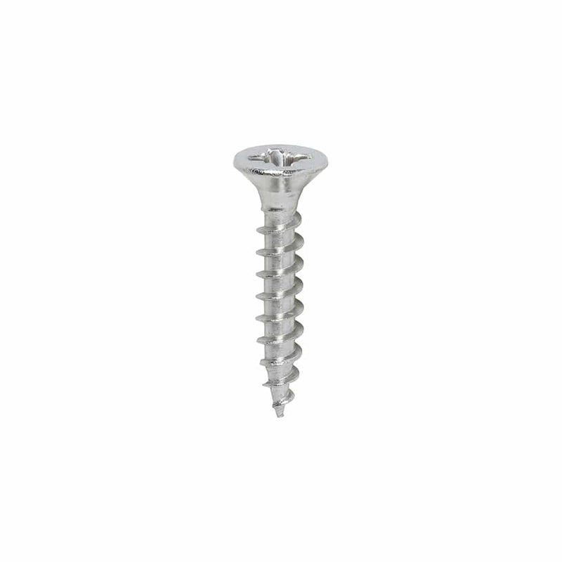 TIMCO Screws 3.5 x 20 / 200 TIMCO Classic Multi-Purpose Countersunk A2 Stainless Steel Woodcrews