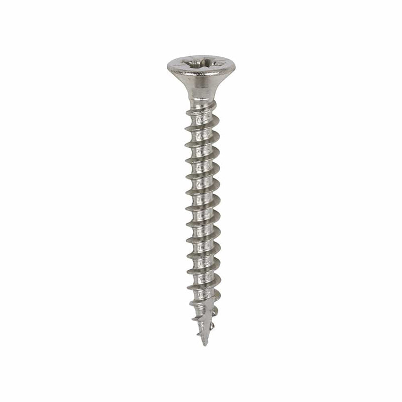 TIMCO Screws 3.5 x 30 / 200 TIMCO Classic Multi-Purpose Countersunk A4 Stainless Steel Woodcrews