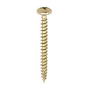TIMCO Screws 4.0 x 25 TIMCO Classic Multi-Purpose Pan Head Gold Woodscrews