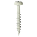 TIMCO Screws 4.0 x 40 / 300 TIMCO Rainwater Bracket Exterior White Screws