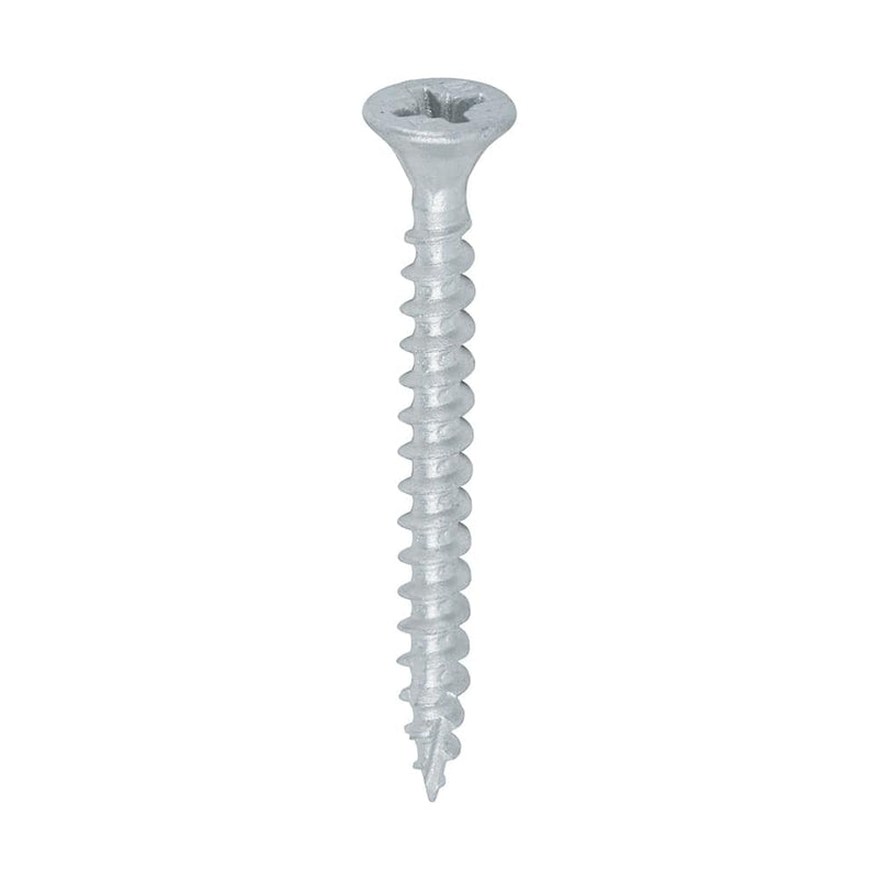 TIMCO Screws 4.0 x 40 / 350 TIMCO C2 Exterior Multi-Purpose Premium Countersunk Silver Woodscrews