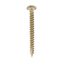 TIMCO Screws 4.0 x 40 TIMCO Classic Multi-Purpose Pan Head Gold Woodscrews