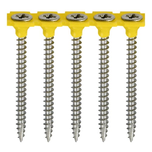 TIMCO Screws 4.0 x 40 TIMCO Collated Classic Multi-Purpose Countersunk A2 Stainless Steel Woodcrews