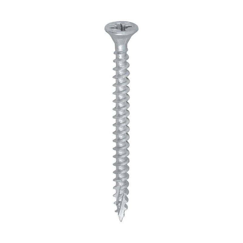 TIMCO Screws 4.0 x 50 / 300 TIMCO C2 Exterior Multi-Purpose Premium Countersunk Silver Woodscrews