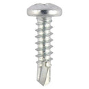 TIMCO Screws 4.2 x 13 TIMCO Window Fabrication Screws Pan PH Self-Tapping Thread Self-Drilling Point Zinc