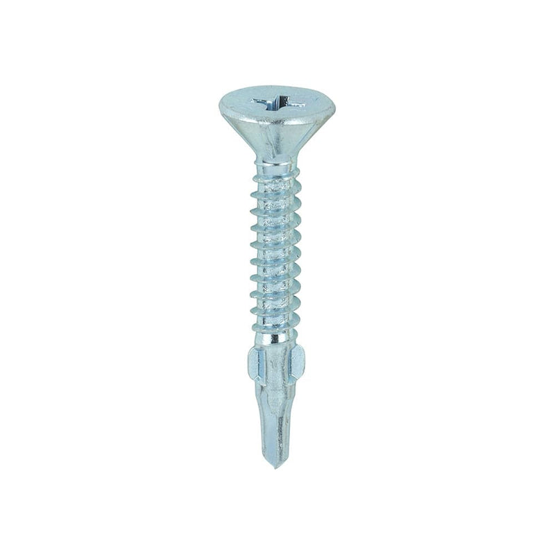 TIMCO Screws 4.2 x 32 / 200 TIMCO Self-Drilling Wing-Tip Steel to Timber Light Section Silver Screws