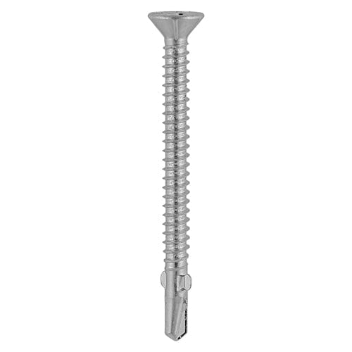 TIMCO Screws 4.2 x 38 / 200 TIMCO Self-Drilling Wing-Tip Steel to Timber Light Section Exterior Silver Screws