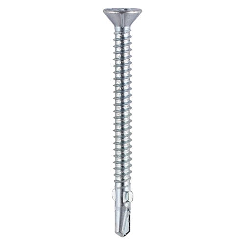 TIMCO Screws 4.2 x 38 / 200 TIMCO Self-Drilling Wing-Tip Steel to Timber Light Section Silver Screws