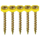 TIMCO Screws 4.2 x 40 / 1000 TIMCO Collated Solo Countersunk Gold Woodscrews
