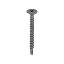 TIMCO Screws 4.2 x 42 TIMCO Self-Drilling Cement Board Countersunk Exterior Silver Screws