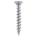 TIMCO Screws 4.3 x 16 / 1000 TIMCO Window Fabrication Screws Countersunk with Ribs PH Single Thread Gimlet Point Zinc