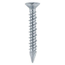 TIMCO Screws 4.3 x 25 TIMCO Window Fabrication Screws Countersunk PH High-Low Thread Slash Point Zinc