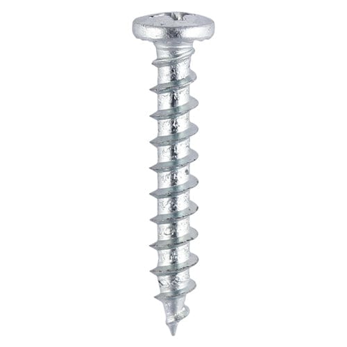 TIMCO Screws 4.8 x 16 TIMCO Window Fabrication Screws Friction Stay Shallow Pan with Serrations PH Single Thread Gimlet Point Zinc