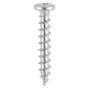 TIMCO Screws 4.8 x 16 TIMCO Window Fabrication Screws Friction Stay Shallow Pan with Serrations PH Single Thread Gimlet Tip Stainless Steel