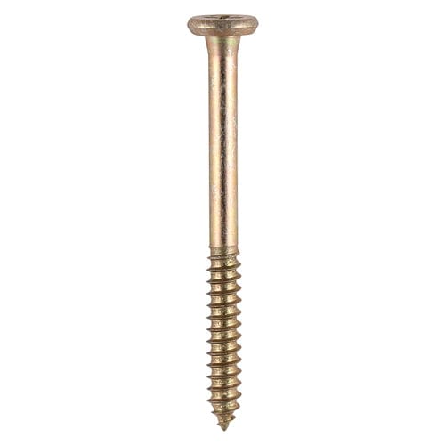 TIMCO Screws 4.8 x 55 TIMCO Element Screws Shallow Pan Countersunk PH Self-Tapping Thread AB Point Yellow