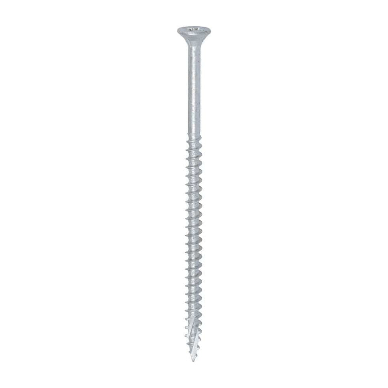 TIMCO Screws 5.0 x 100 / 80 TIMCO C2 Exterior Multi-Purpose Premium Countersunk Silver Woodscrews