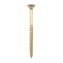 TIMCO Screws 5.0 x 120 / 100 / Box TIMCO C2 Strong-Fix Multi-Purpose Premium Countersunk Gold Woodscrews