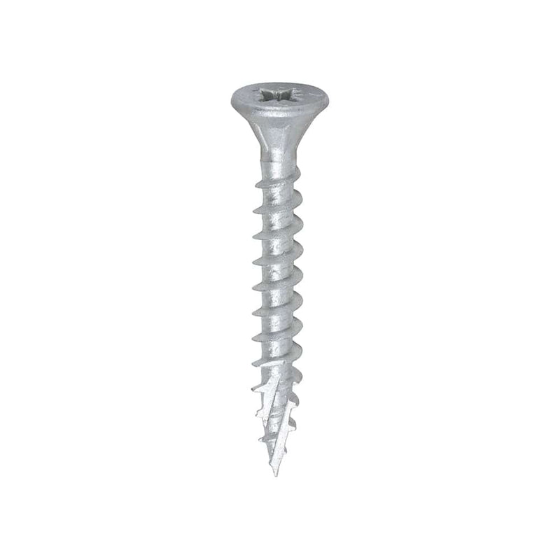 TIMCO Screws 5.0 x 40 / 200 TIMCO C2 Exterior Multi-Purpose Premium Countersunk Silver Woodscrews