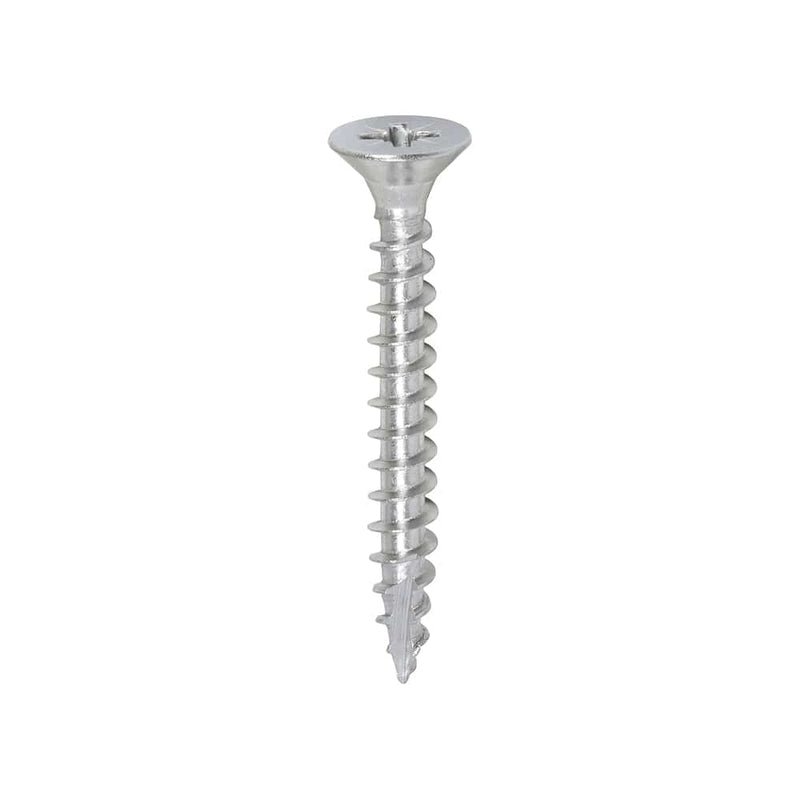 TIMCO Screws 5.0 x 40 / 200 TIMCO Classic Multi-Purpose Countersunk A2 Stainless Steel Woodcrews