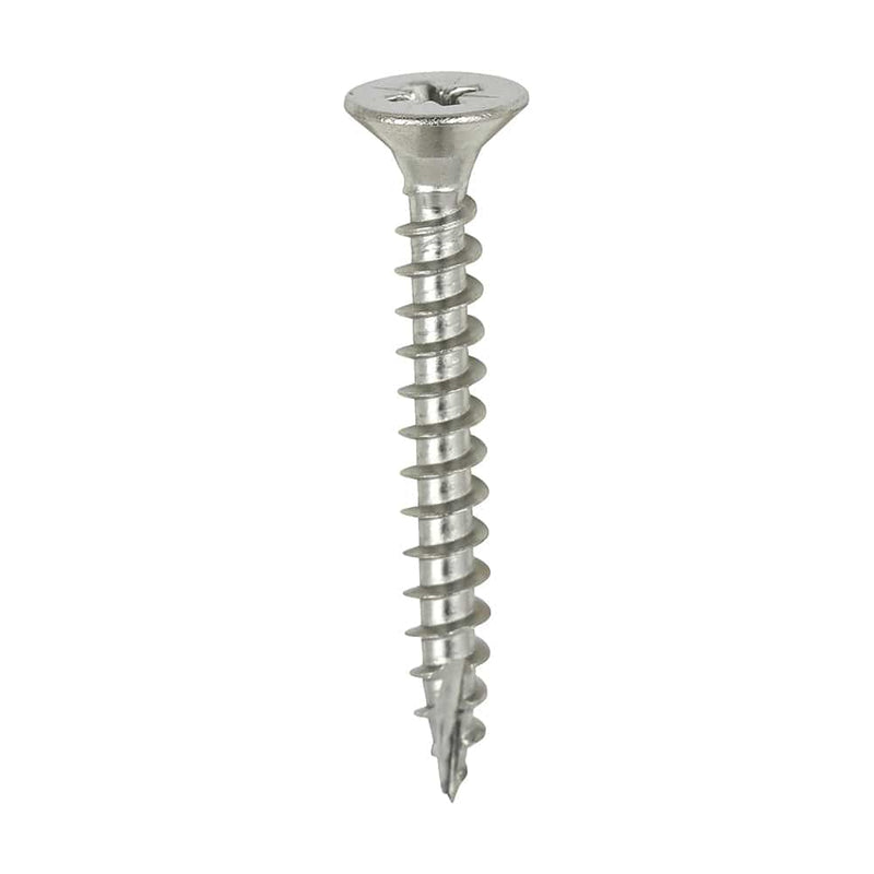 TIMCO Screws 5.0 x 40 / 200 TIMCO Classic Multi-Purpose Countersunk A4 Stainless Steel Woodcrews
