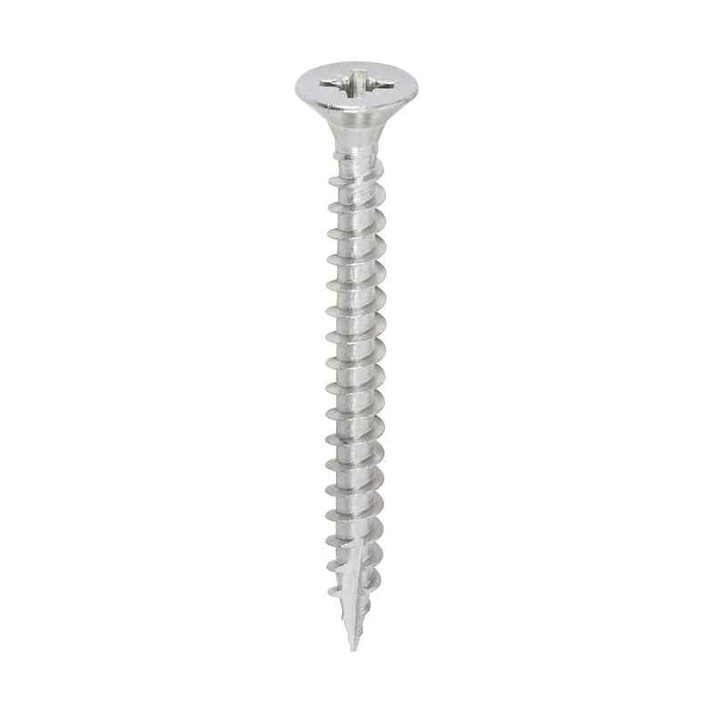 TIMCO Screws 5.0 x 50 / 200 TIMCO Classic Multi-Purpose Countersunk A2 Stainless Steel Woodcrews