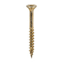 TIMCO Screws 5.0 x 50 / 600 / Tub TIMCO C2 Clamp-Fix Multi-Purpose Premium Countersunk Gold Woodscrews