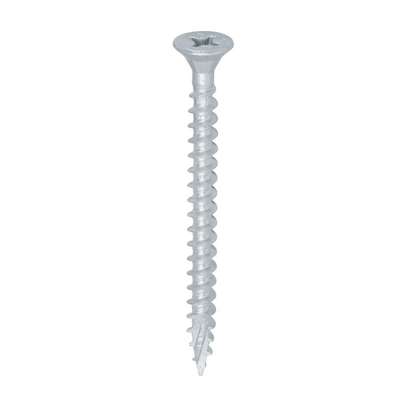 TIMCO Screws 5.0 x 60 / 150 TIMCO C2 Exterior Multi-Purpose Premium Countersunk Silver Woodscrews