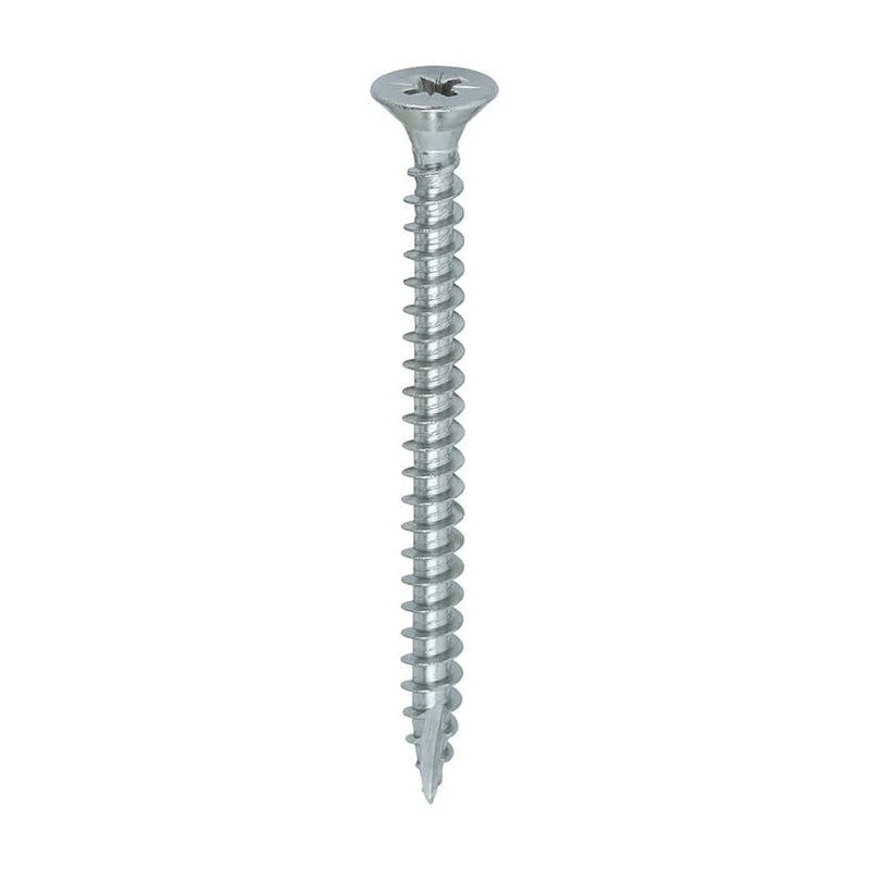TIMCO Screws 5.0 x 60 / 200 TIMCO Classic Multi-Purpose Countersunk A4 Stainless Steel Woodcrews