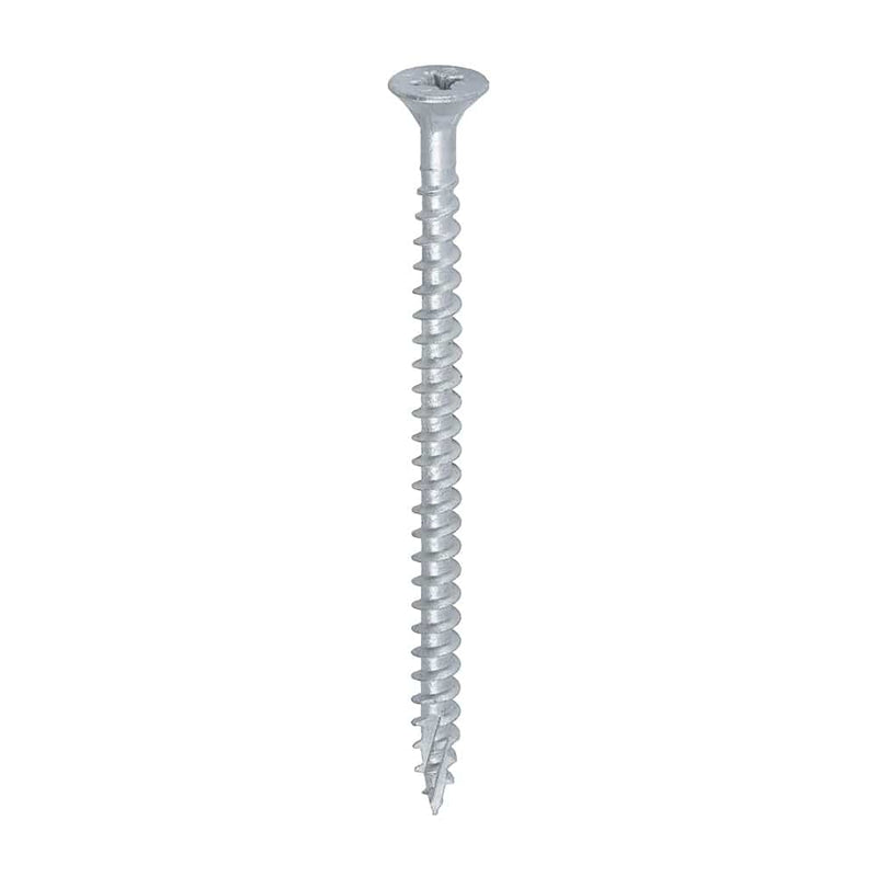 TIMCO Screws 5.0 x 80 / 110 TIMCO C2 Exterior Multi-Purpose Premium Countersunk Silver Woodscrews