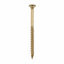 TIMCO Screws 5.0 x 80 / 350 / Tub TIMCO C2 Clamp-Fix Multi-Purpose Premium Countersunk Gold Woodscrews
