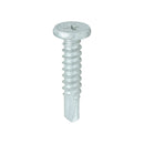 TIMCO Screws 5.5 x 26 TIMCO Self-Drilling Metal Framing Low Profile Pancake Head Exterior Silver Screws