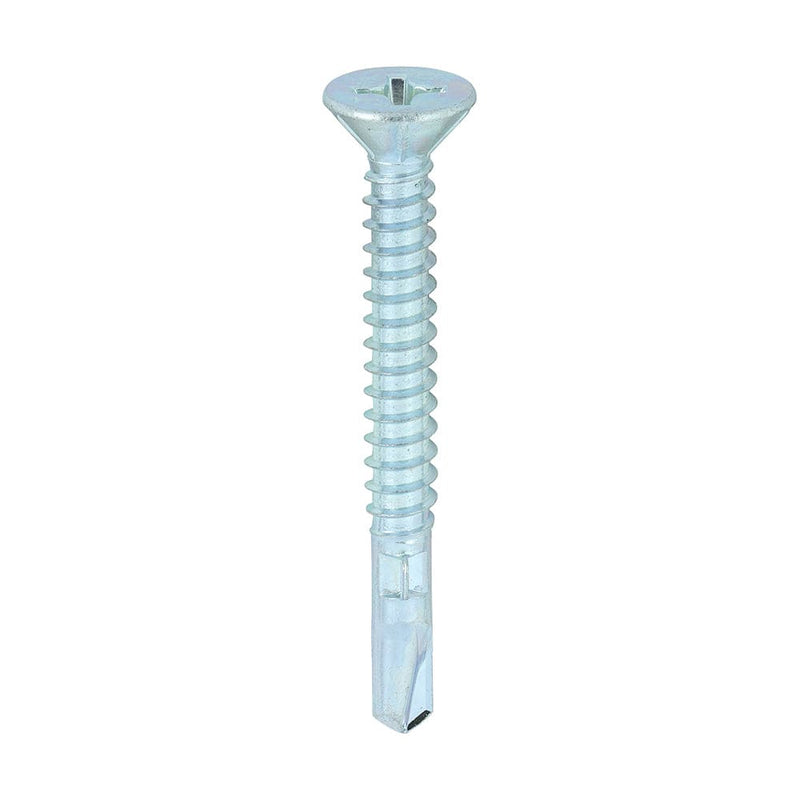 TIMCO Screws 5.5 x 50 / 200 TIMCO Self-Drilling Wing-Tip Steel to Timber Light Section Silver Screws