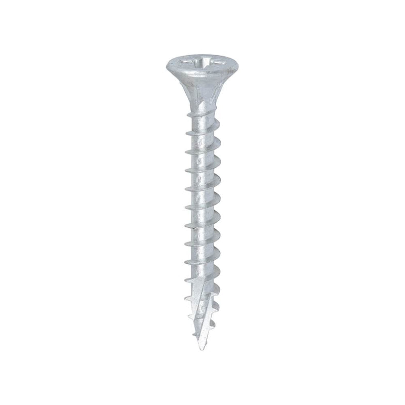 TIMCO Screws 6.0 x 50 / 120 TIMCO C2 Exterior Multi-Purpose Premium Countersunk Silver Woodscrews