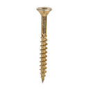 TIMCO Screws 6.0 x 60 / 200 TIMCO C2 Clamp-Fix Multi-Purpose Premium Countersunk Gold Woodscrews