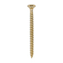 TIMCO Screws 6.0 x 80 / 200 TIMCO Solo Countersunk Gold Woodscrews