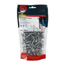 TIMCO Screws 6.3 x 45 / 90 TIMCO Slash Point Sheet Metal to Timber Screws Exterior Silver with EPDM Washer