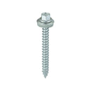 TIMCO Screws 6.3 x 60 TIMCO Slash Point Sheet Metal to Timber Screws Exterior Silver with EPDM Washer