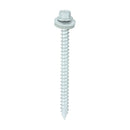 TIMCO Screws 6.3 x 80 TIMCO Slash Point Sheet Metal to Timber Screws Exterior Silver with EPDM Washer