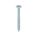 TIMCO Screws 6 x 1 1/4 / 200 TIMCO Twin-Threaded Countersunk Silver Woodscrews
