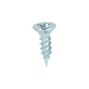 TIMCO Screws 6 x 1/2 / 200 TIMCO Twin-Threaded Countersunk Silver Woodscrews