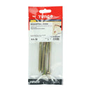 TIMCO Screws 8.0 x 120 / 4 TIMCO Solo Advanced Hex Head Gold Coach Woodscrews
