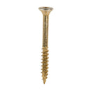 TIMCO Screws 8.0 x 80 / 100 TIMCO C2 Clamp-Fix Multi-Purpose Premium Countersunk Gold Woodscrews