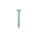 TIMCO Screws 8 x 1 1/4 / 200 TIMCO Twin-Threaded Countersunk Silver Woodscrews